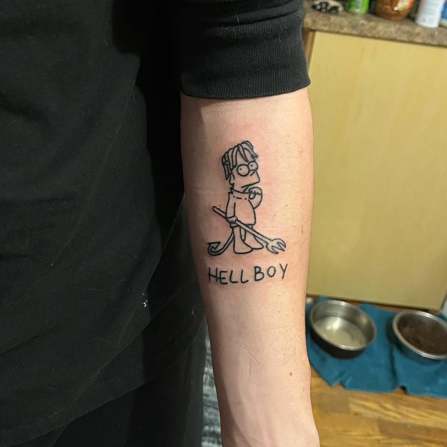 lil peep tattoos ideas