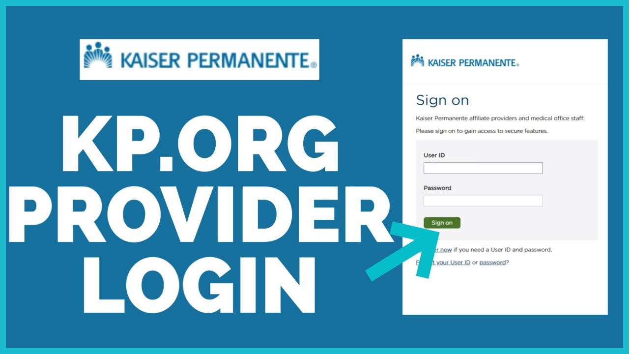 kaiser permanente login