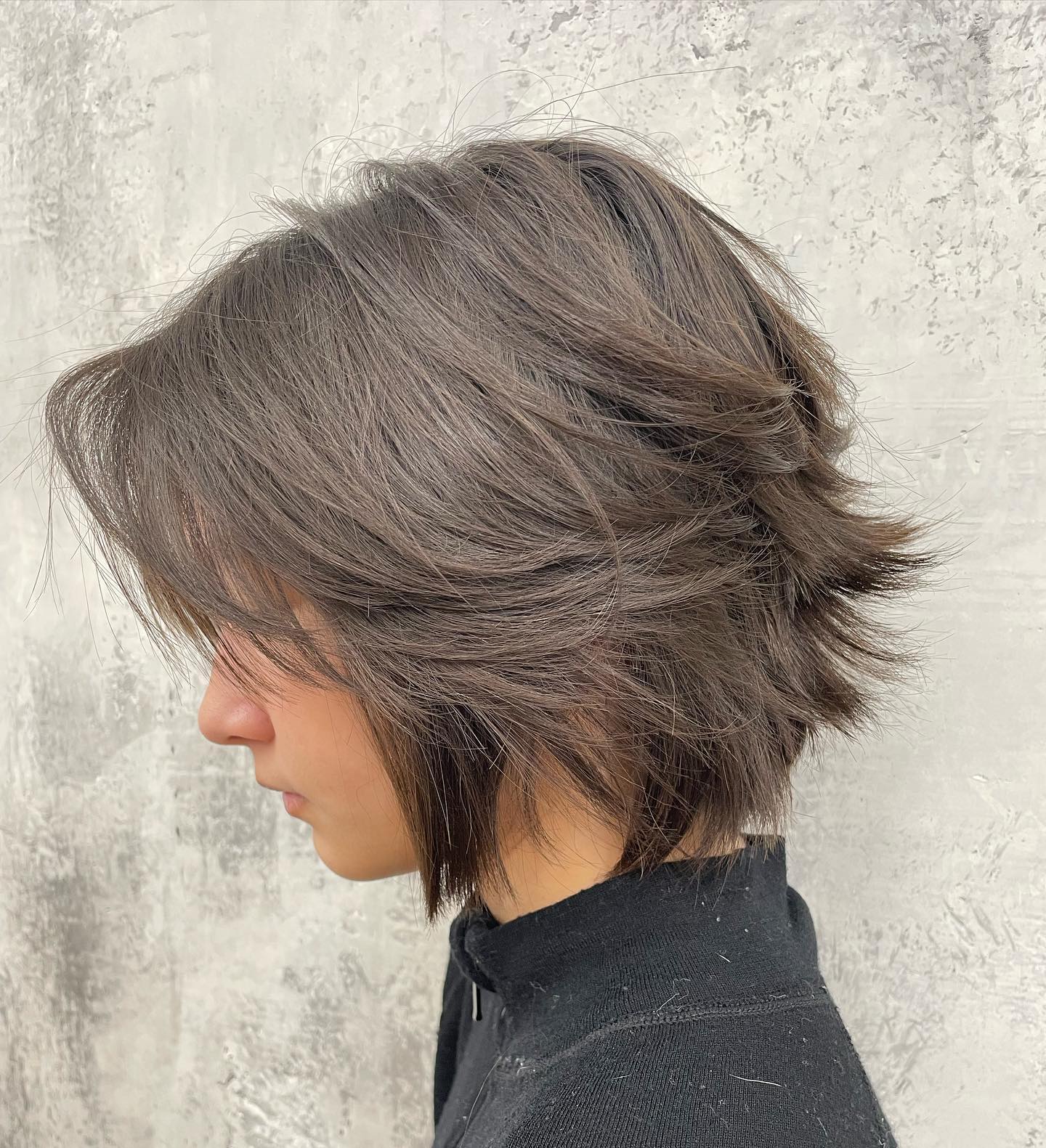 short wolf cut