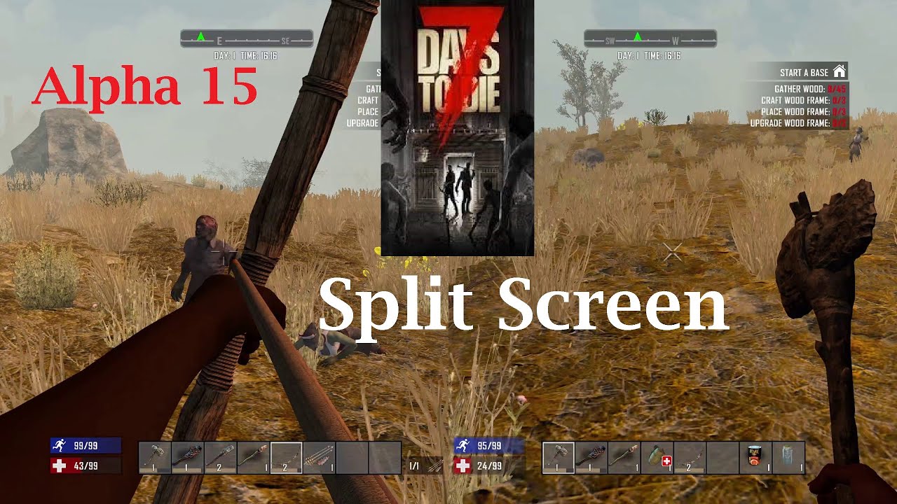 7 days to die split screen