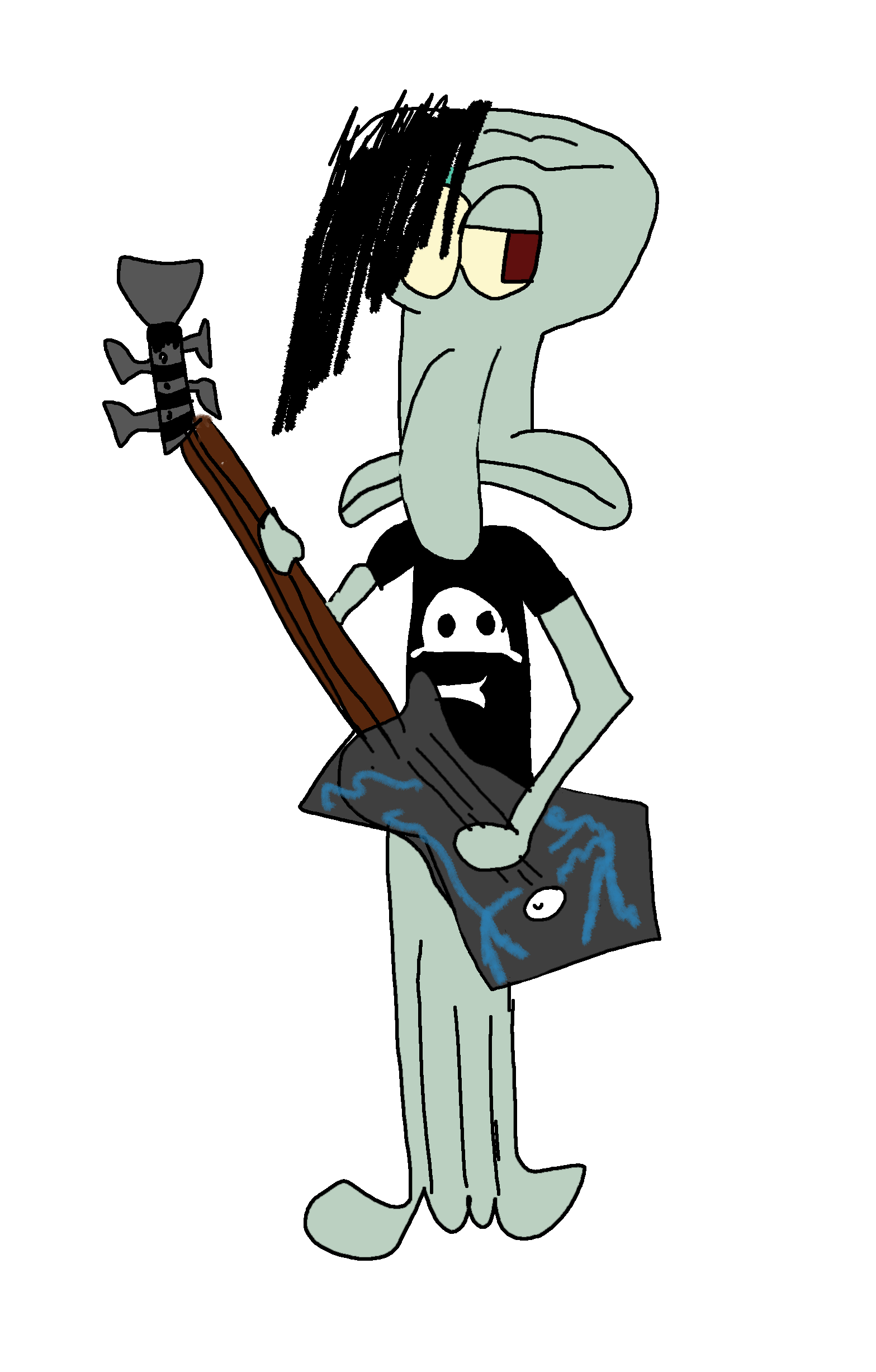 emo squidward