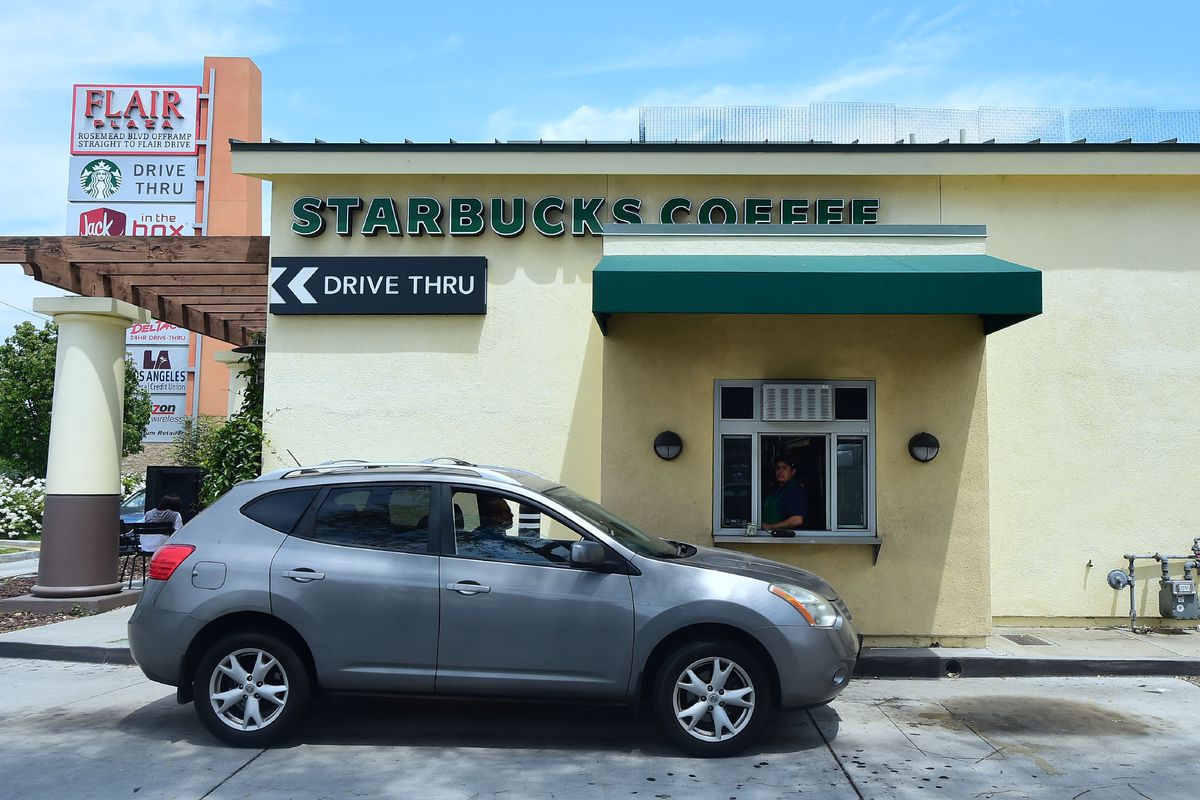 starbucks with drive thru near me