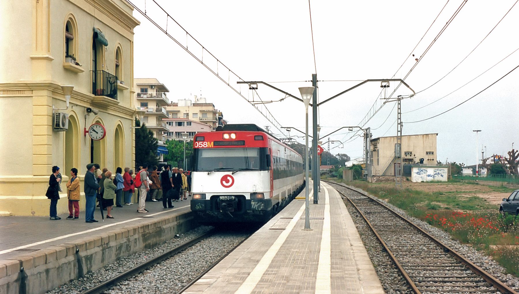 pineda de mar train station