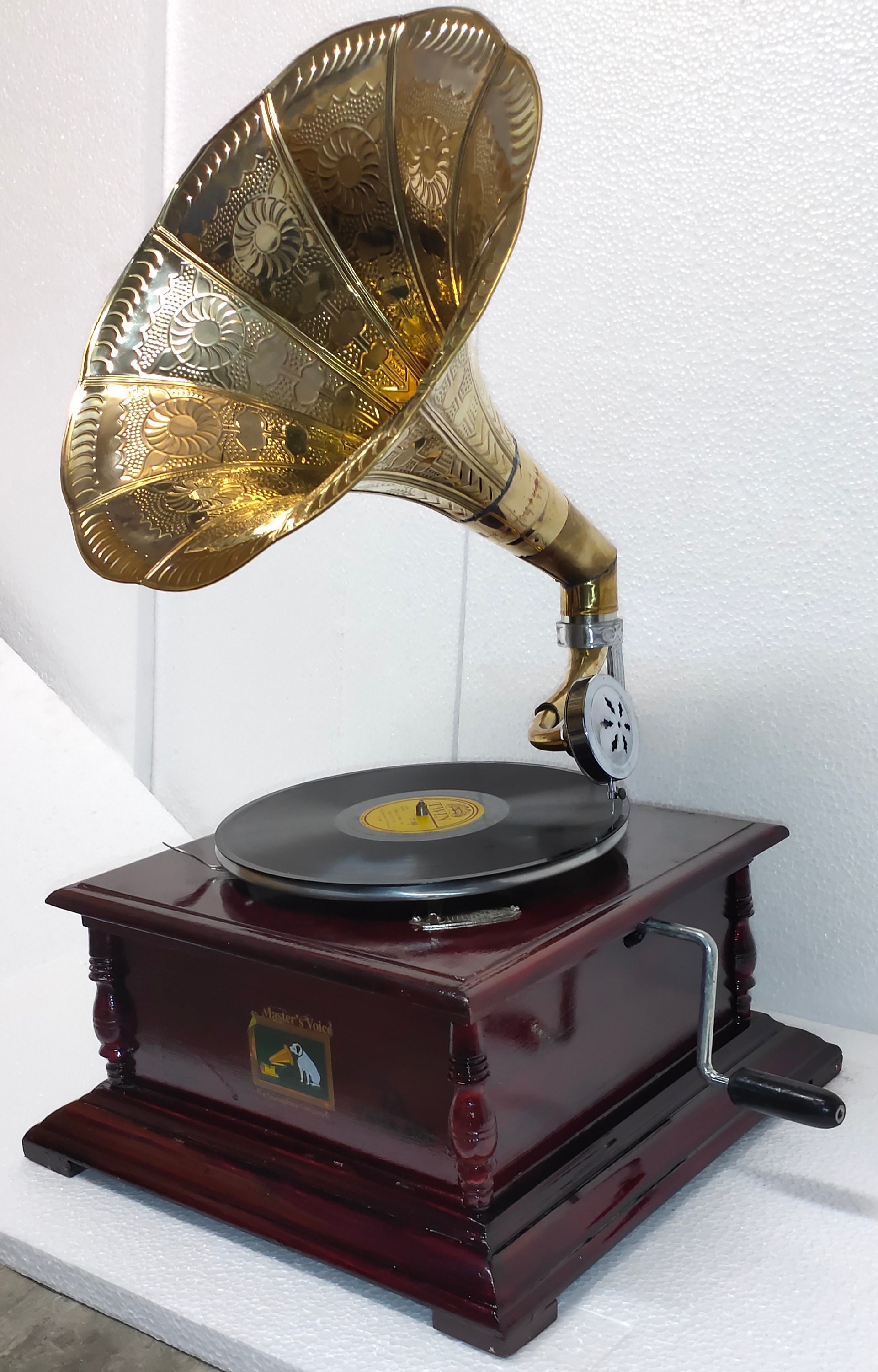 vintage phonograph player