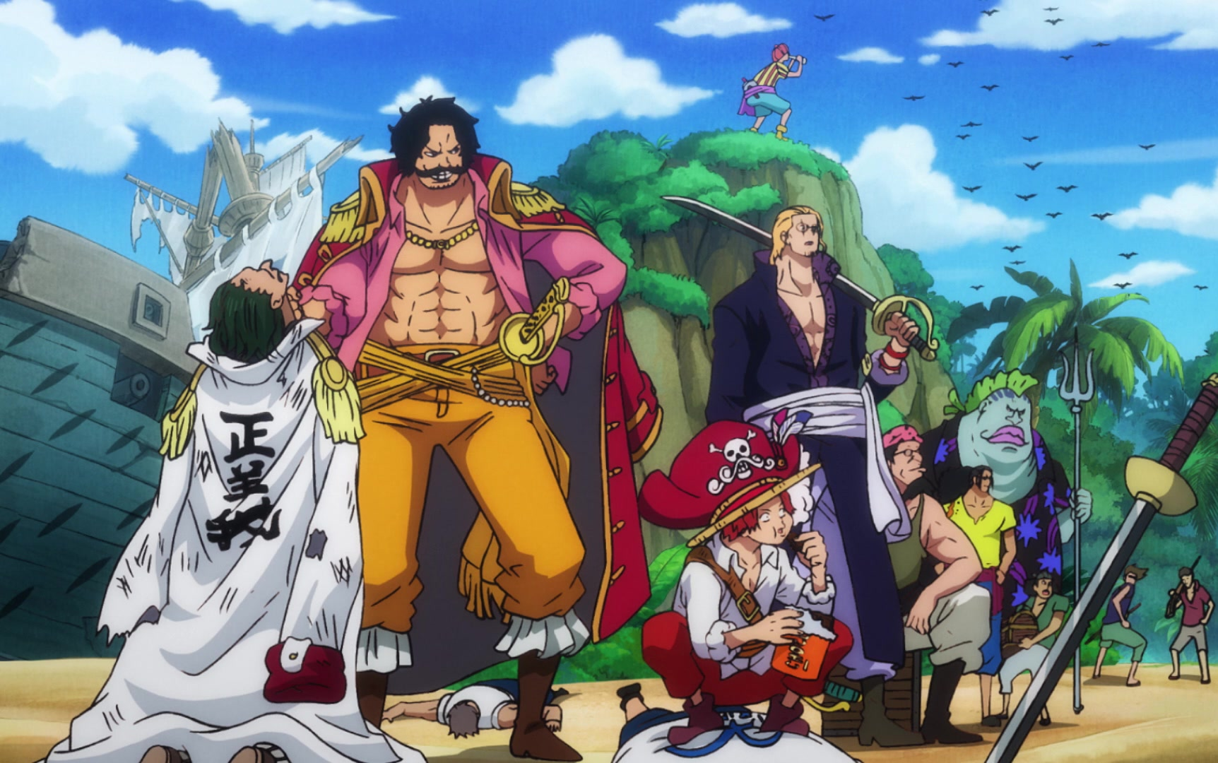 one piece gol d roger crew