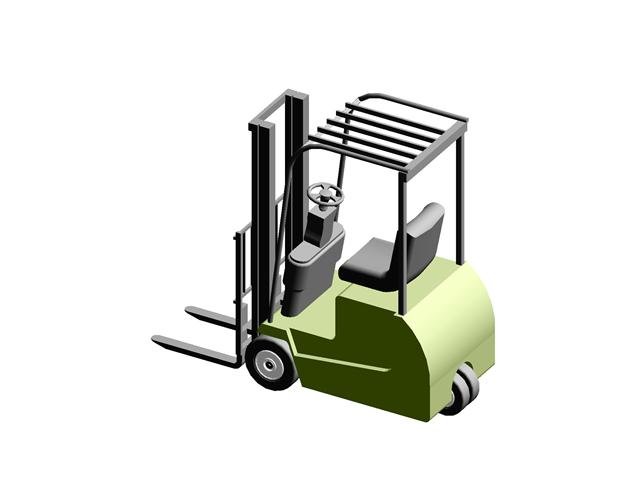 forklift 3d model free