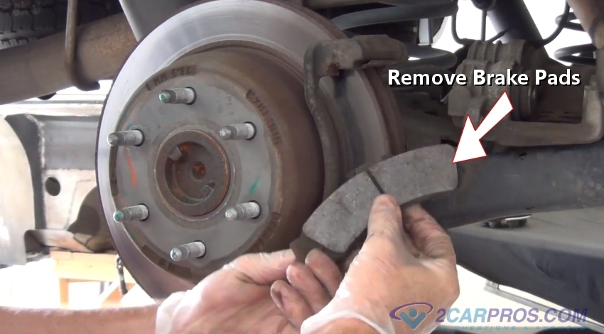 how to change rear brake pads