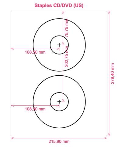 staples multiuse labels template