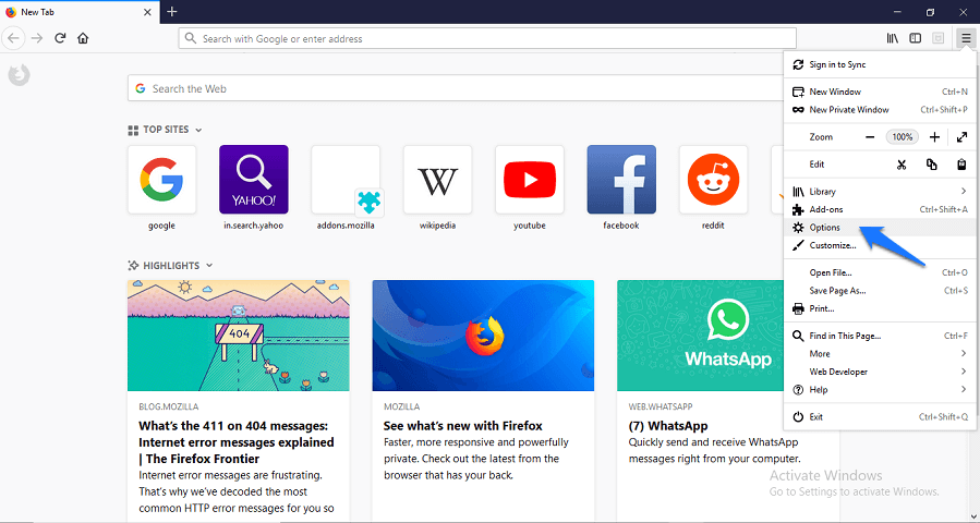 firefox background theme