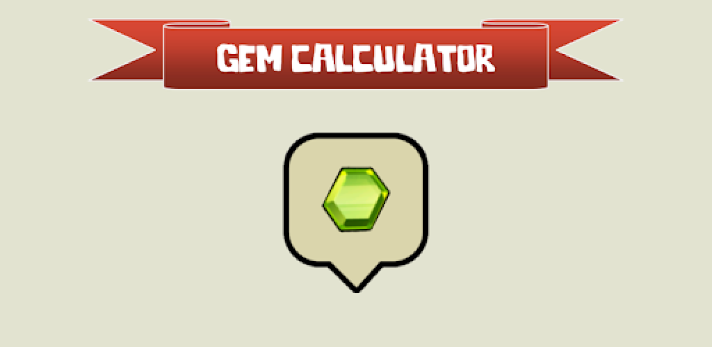 clash of clans gem calculator