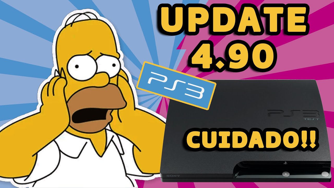 actualización ps3 4.90