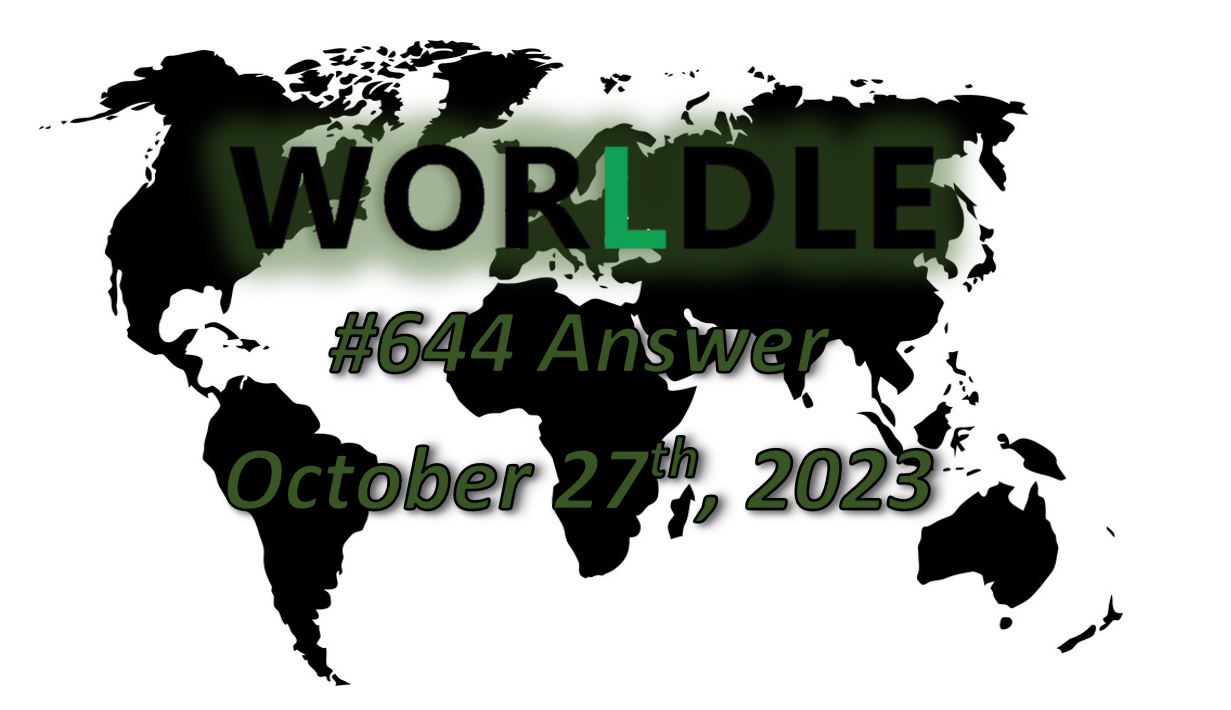 wordle 27 october 2023