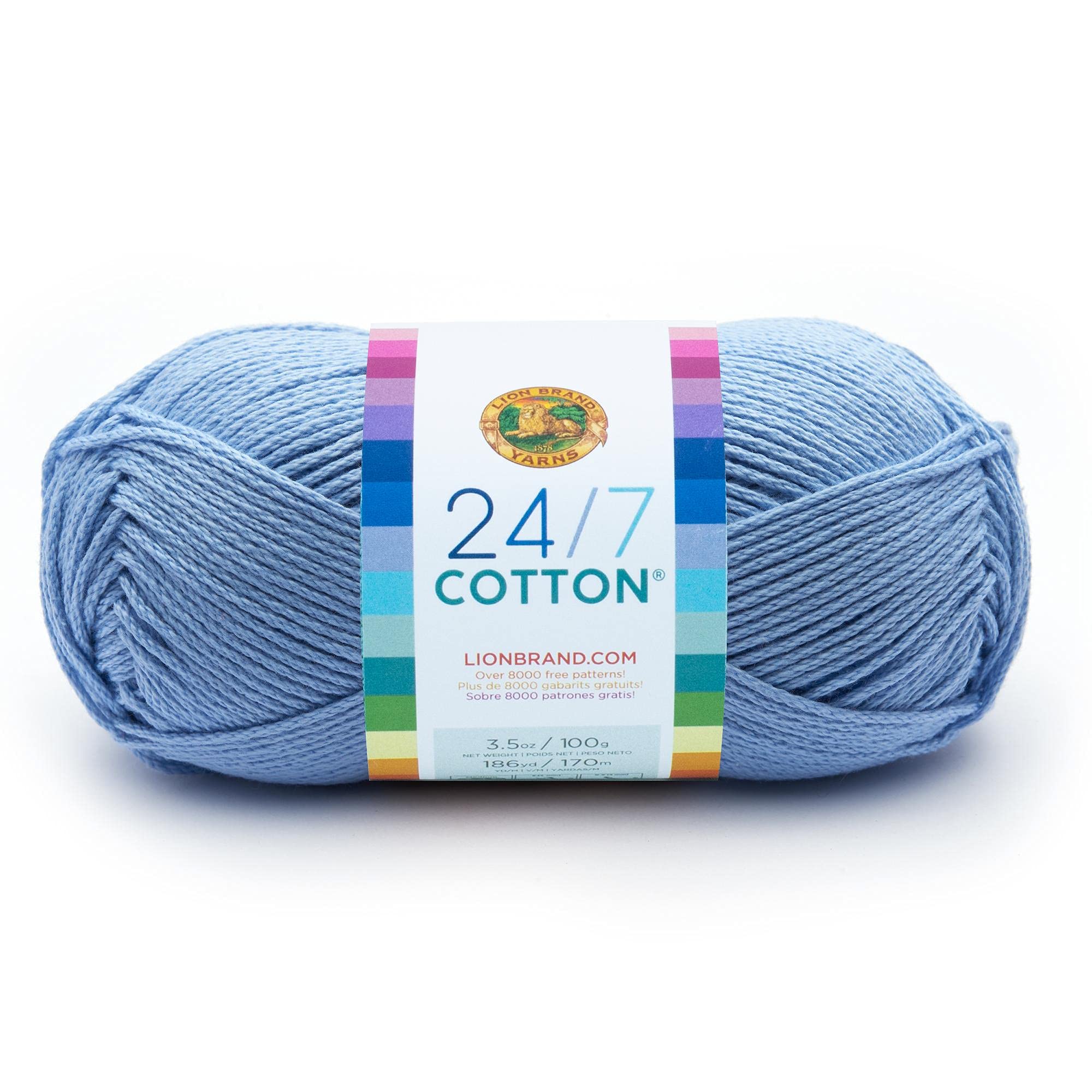 lion brand 24 7 cotton yarn