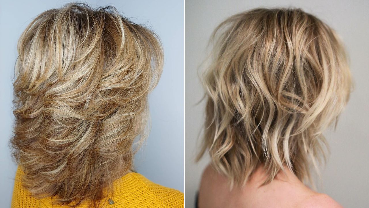 layered shag haircut