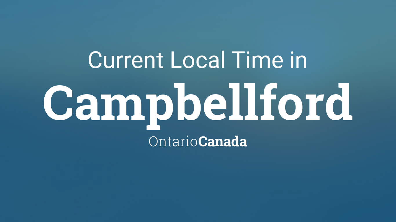 campbellford on weather