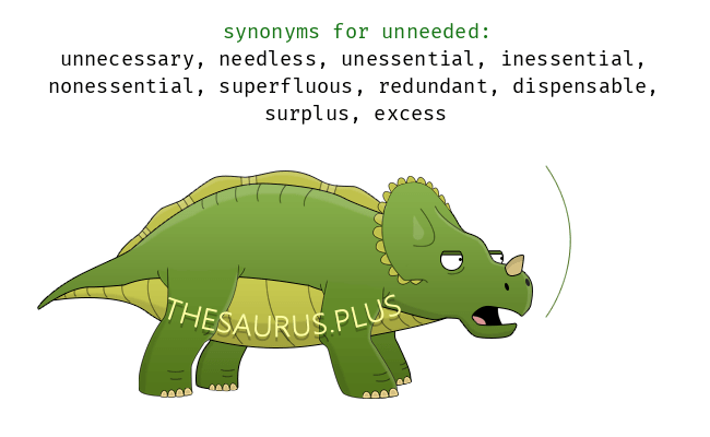 unneeded synonym