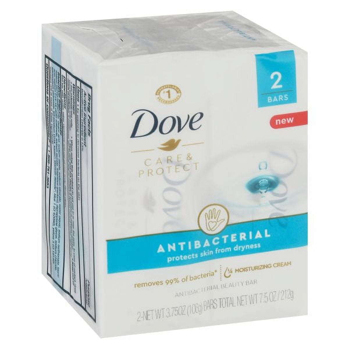 is dove soap antibacterial