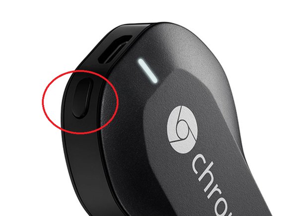 how to reset chromecast