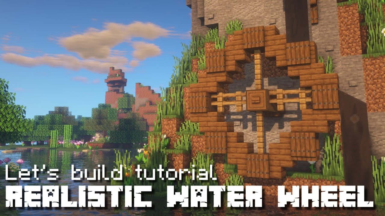 water wheel minecraft