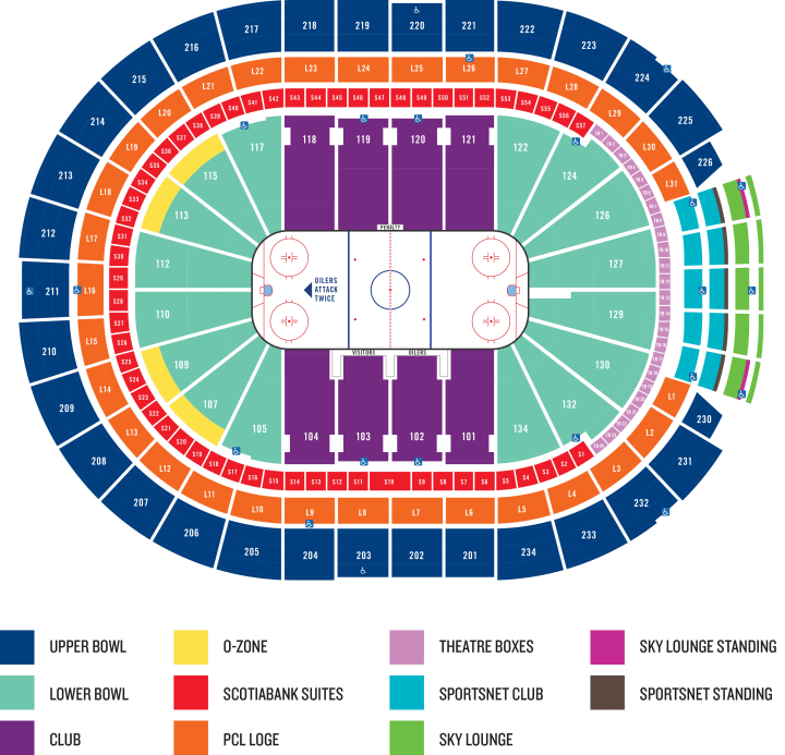 rogers place map seating