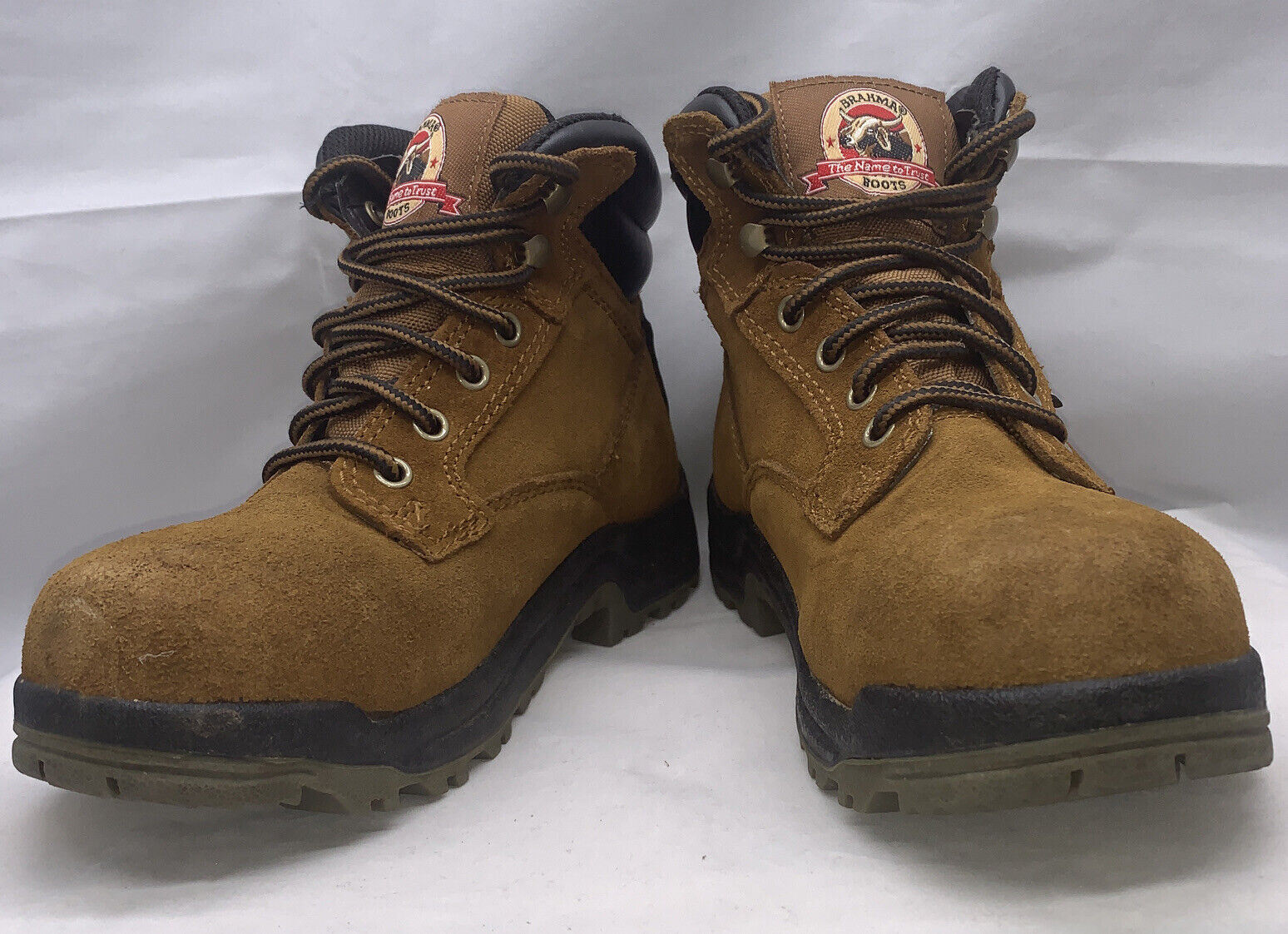 brahma work boots steel toe