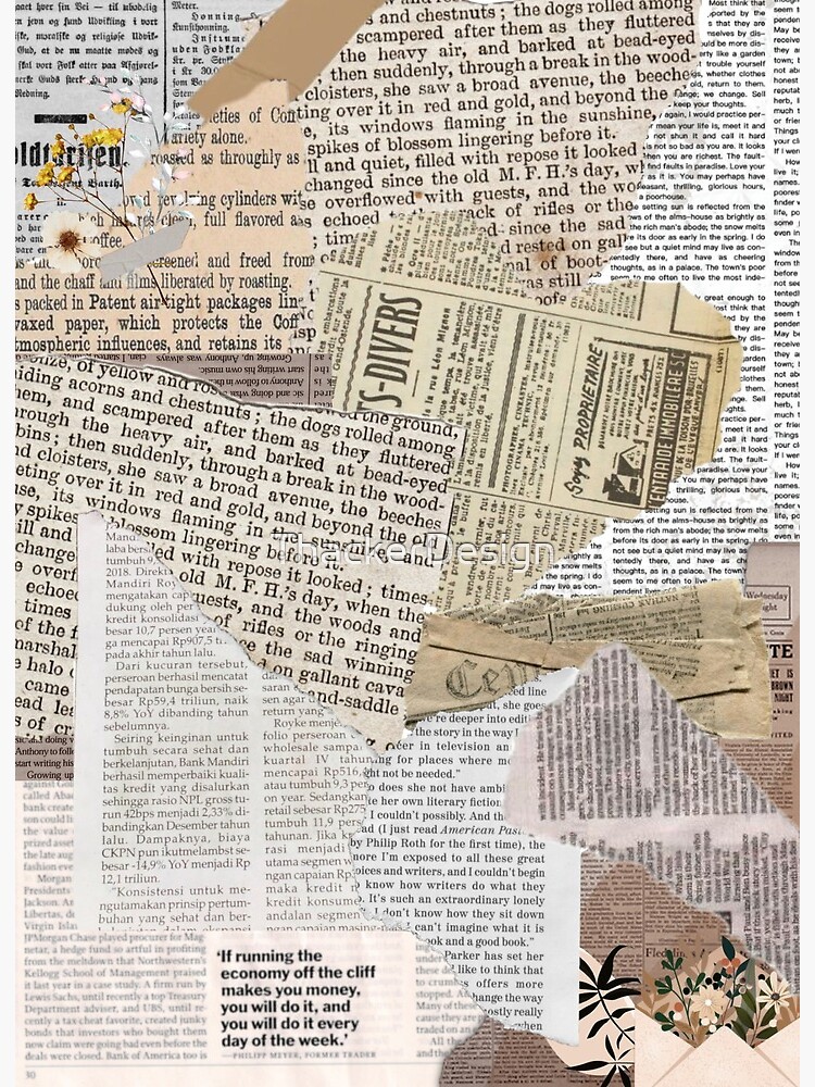 images of newspaper collage