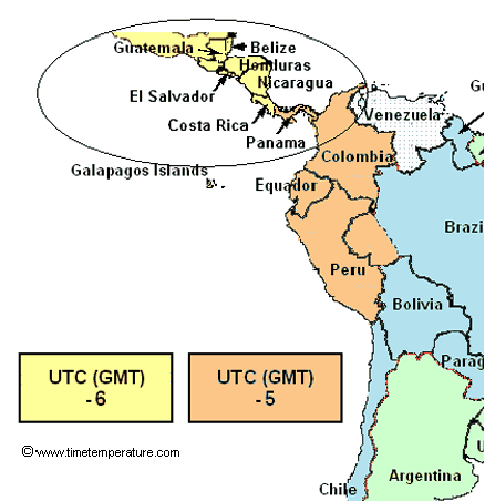 guatemala city time zone