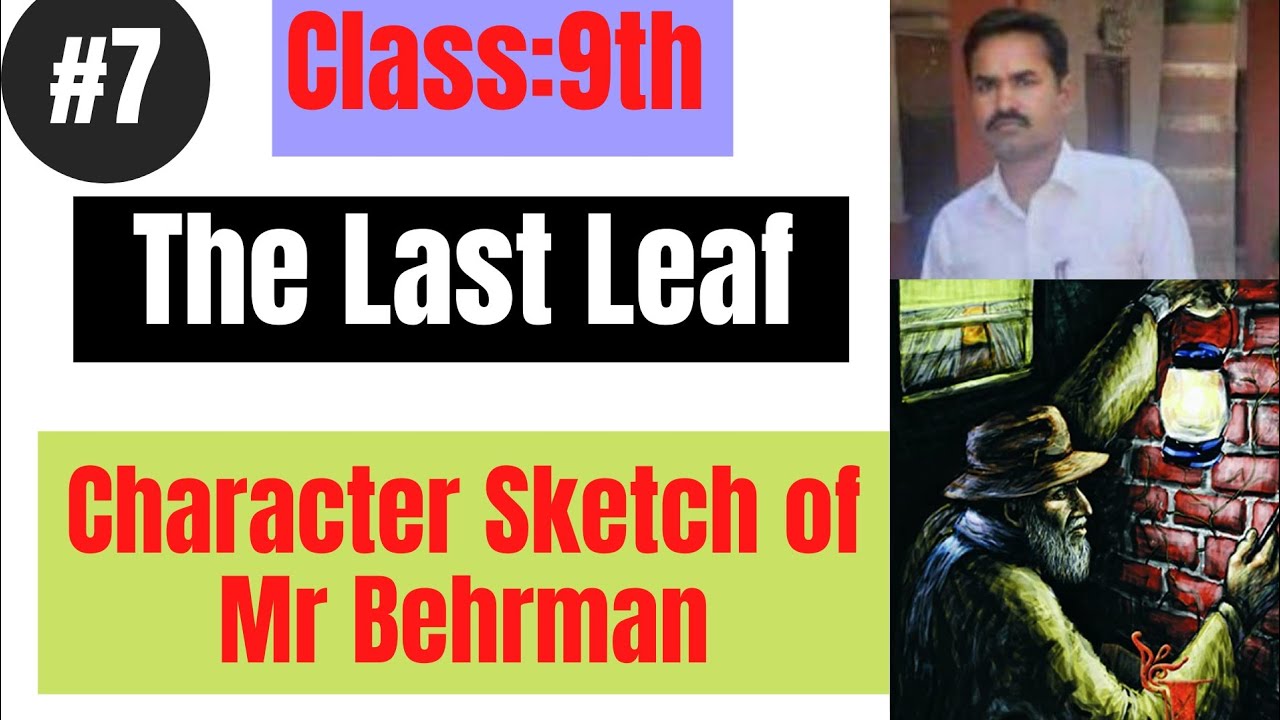 character sketch of behrman