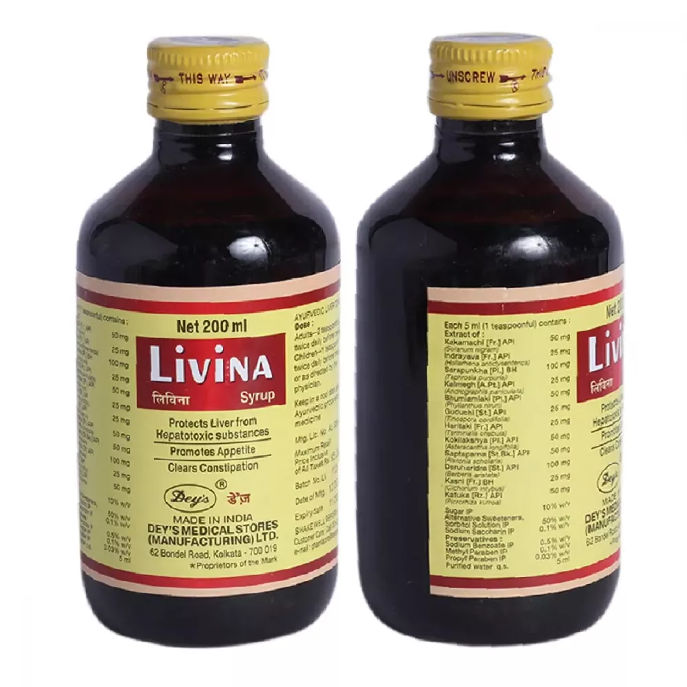 livina syrup uses