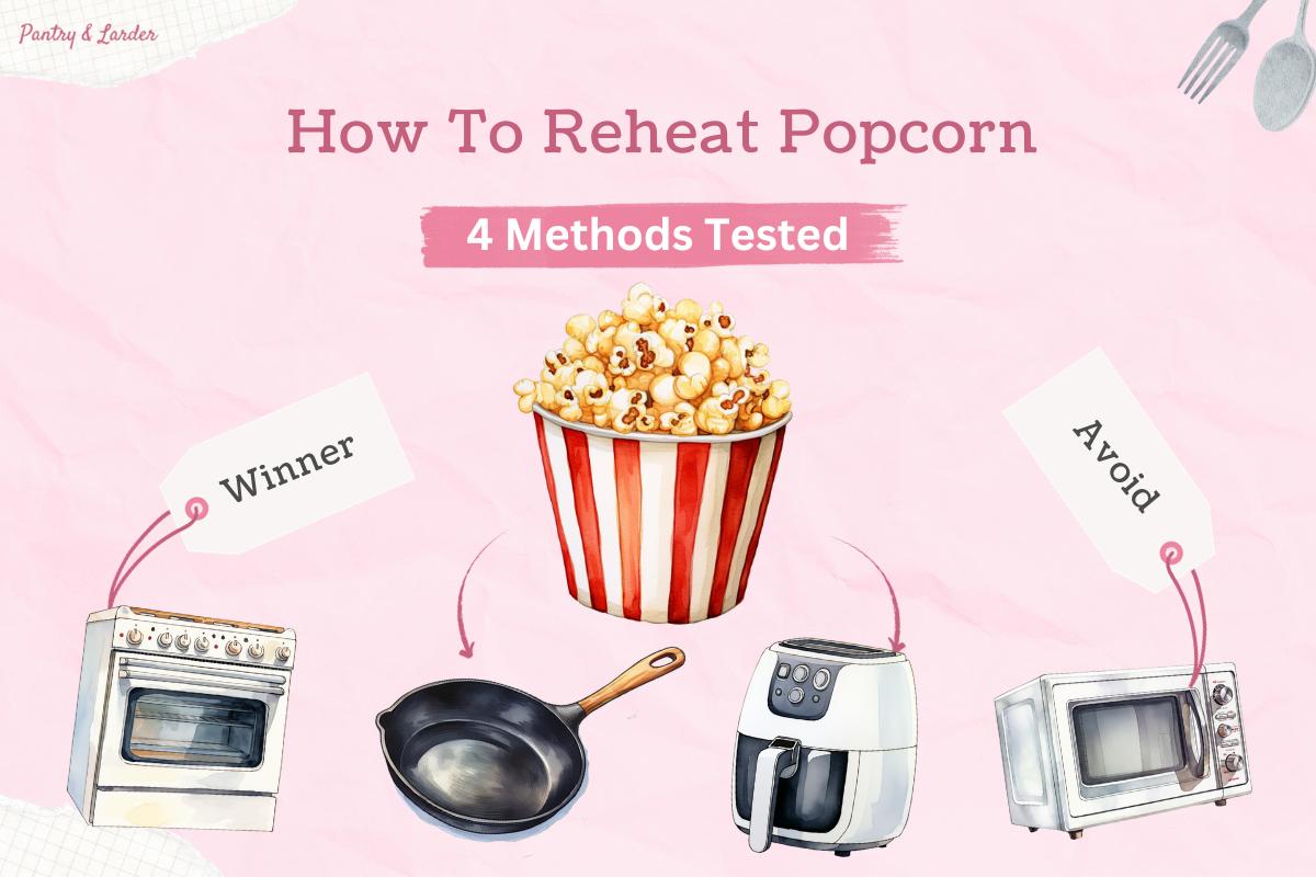 how do you reheat popcorn