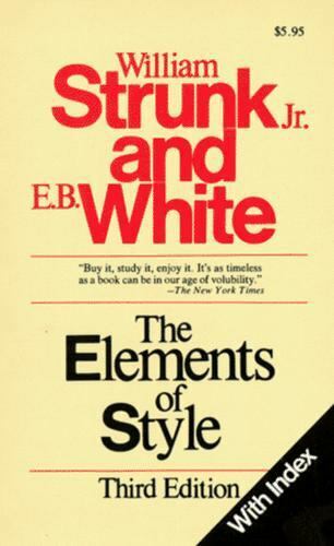 strunk white elements of style