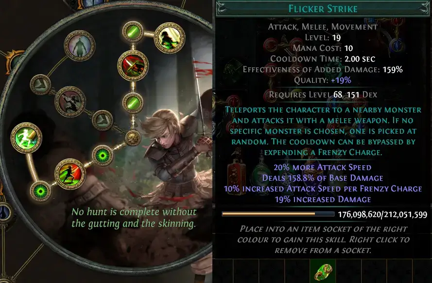 flicker strike build