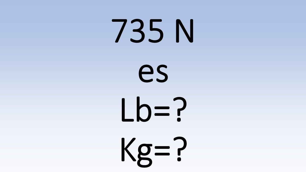 newton a libras