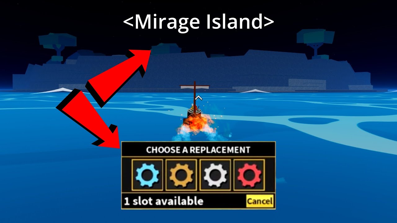 how to spawn mirage island