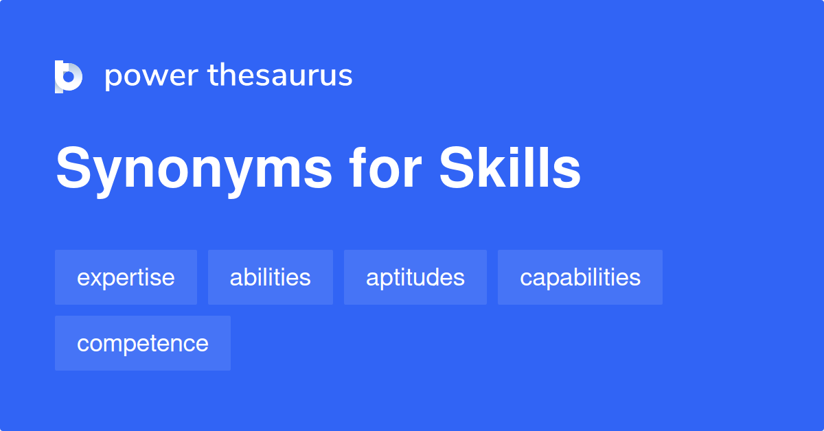 skills synonyms