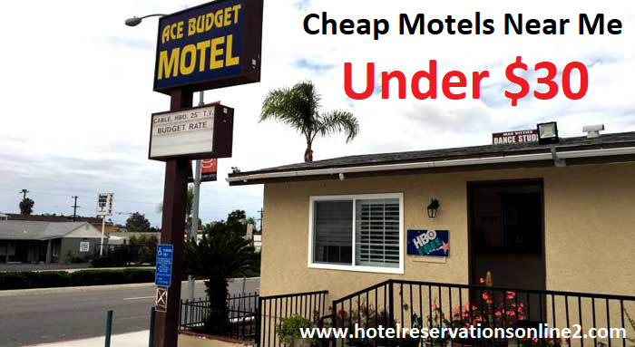 cheapest motel near me