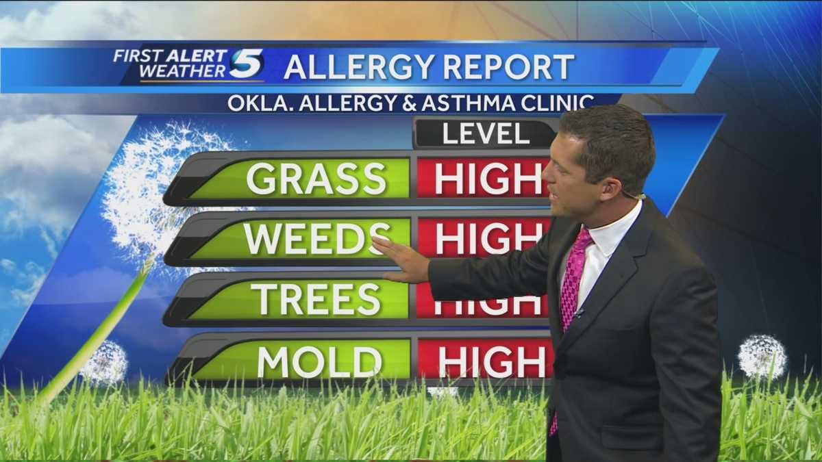 allergy report okc