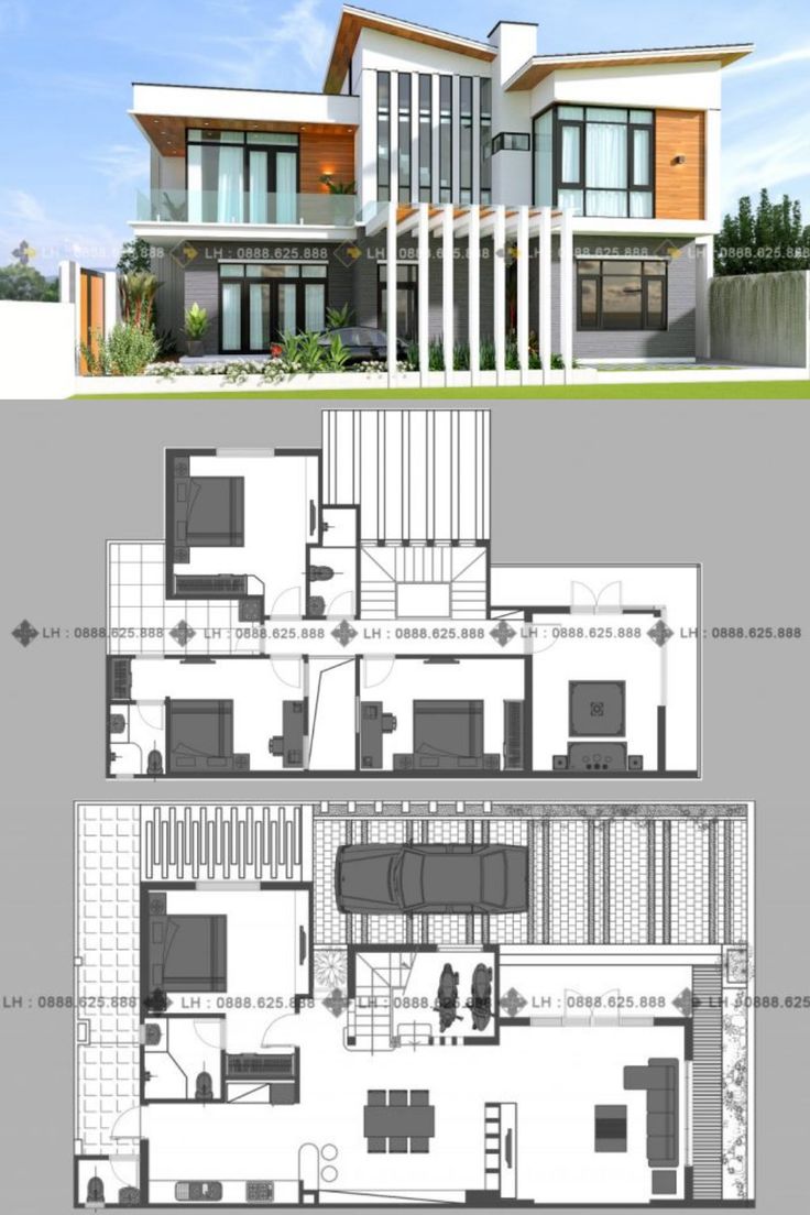 luxury modern house plans designs