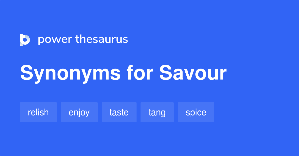 savour synonym