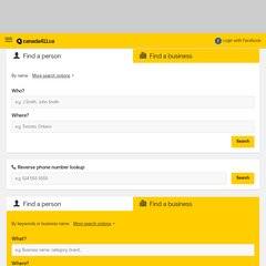 canada 411 reverse phone number search