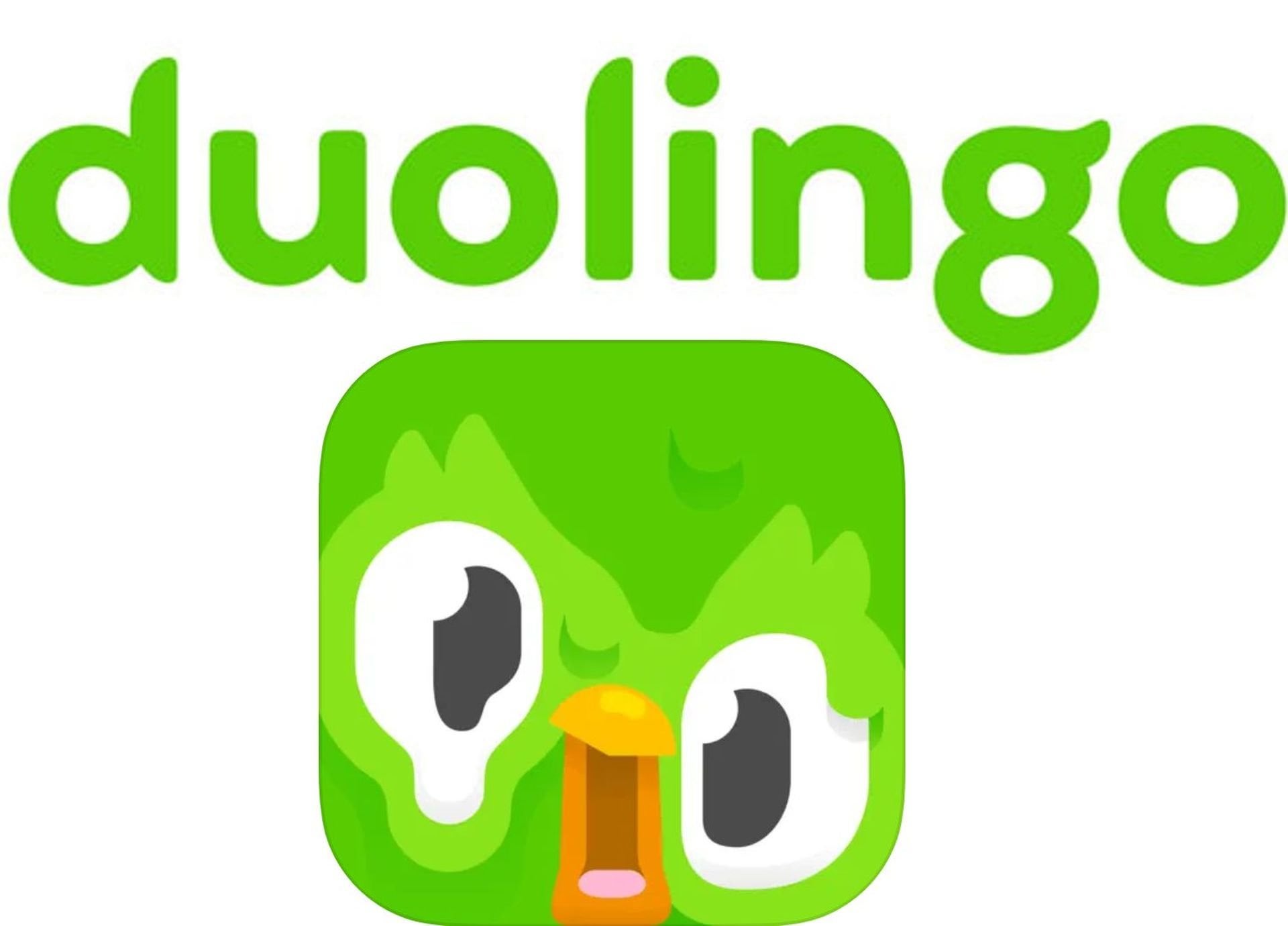 duolingo app icon melting