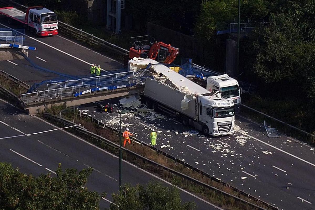 m20 accident yesterday
