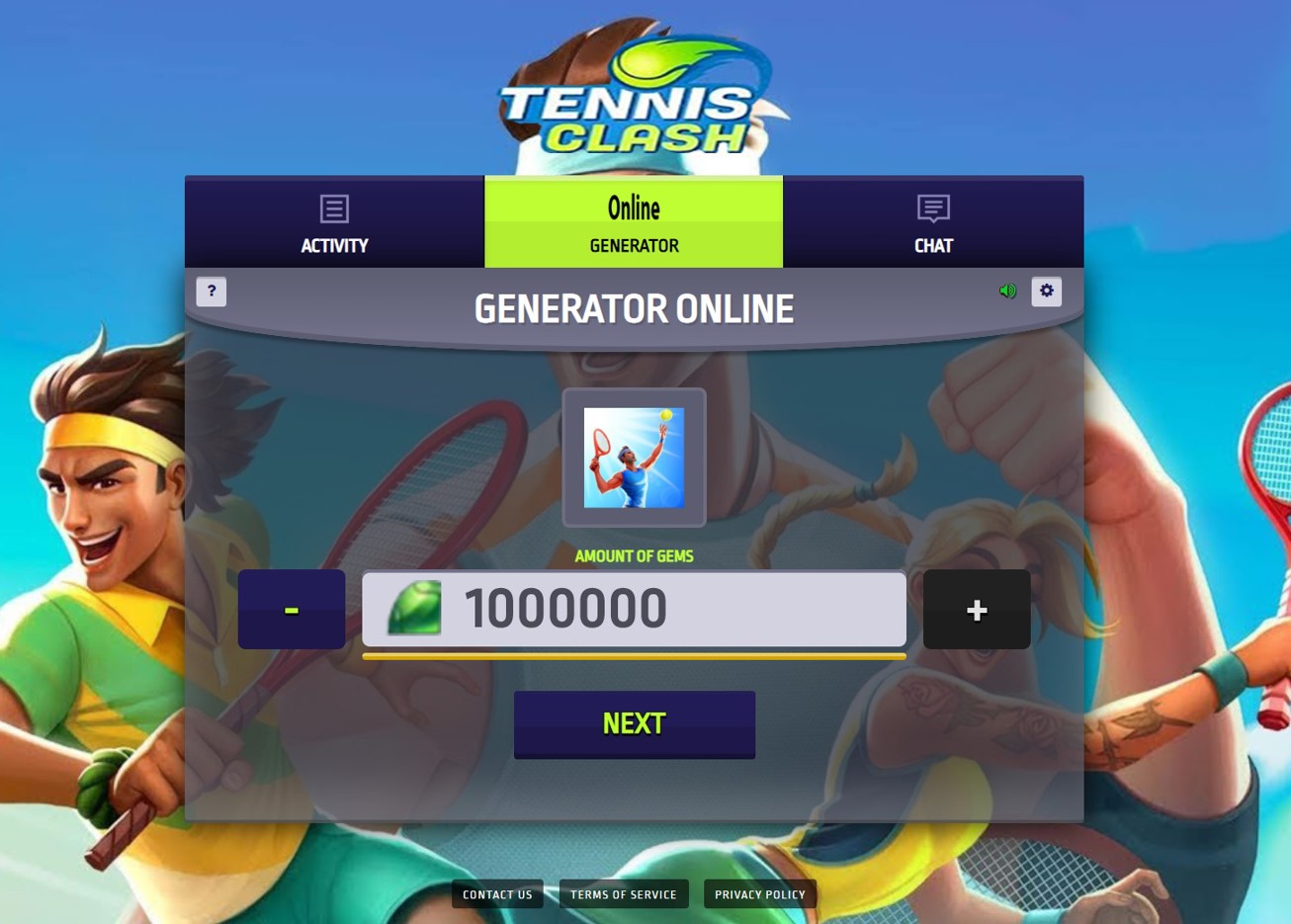 tennis clash mod apk