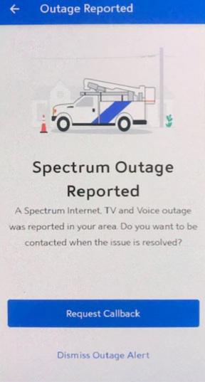 spectrum internet outages