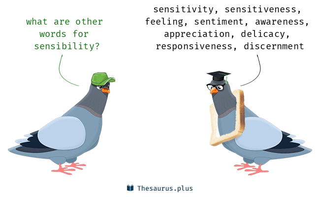 sensibility thesaurus