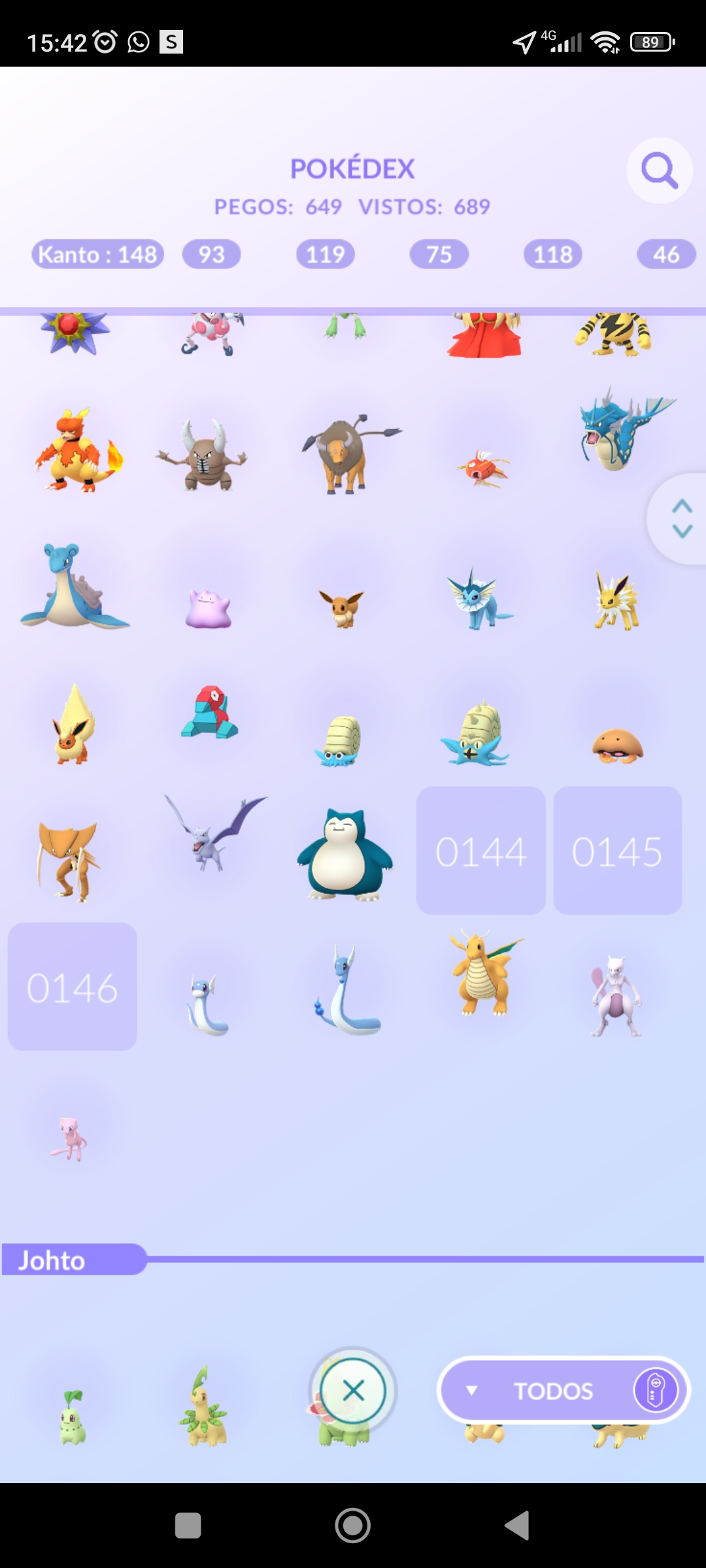 kanto pokédex pokémon go