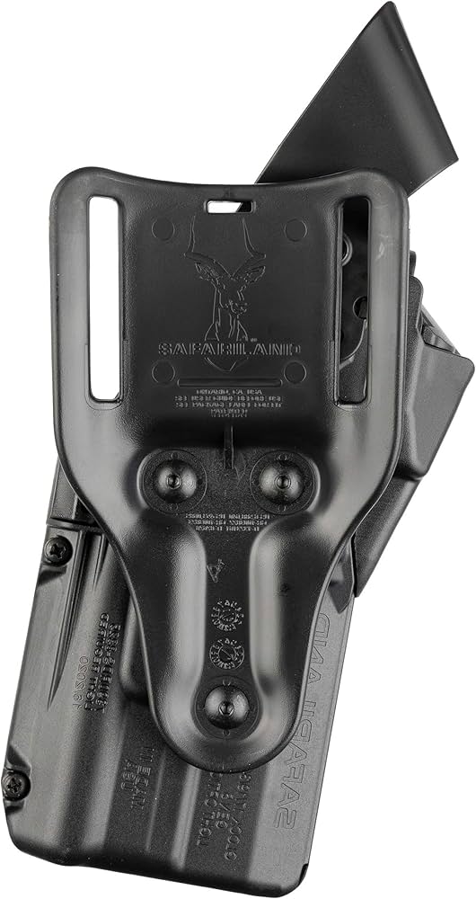 safariland glock 19 holster with light and red dot