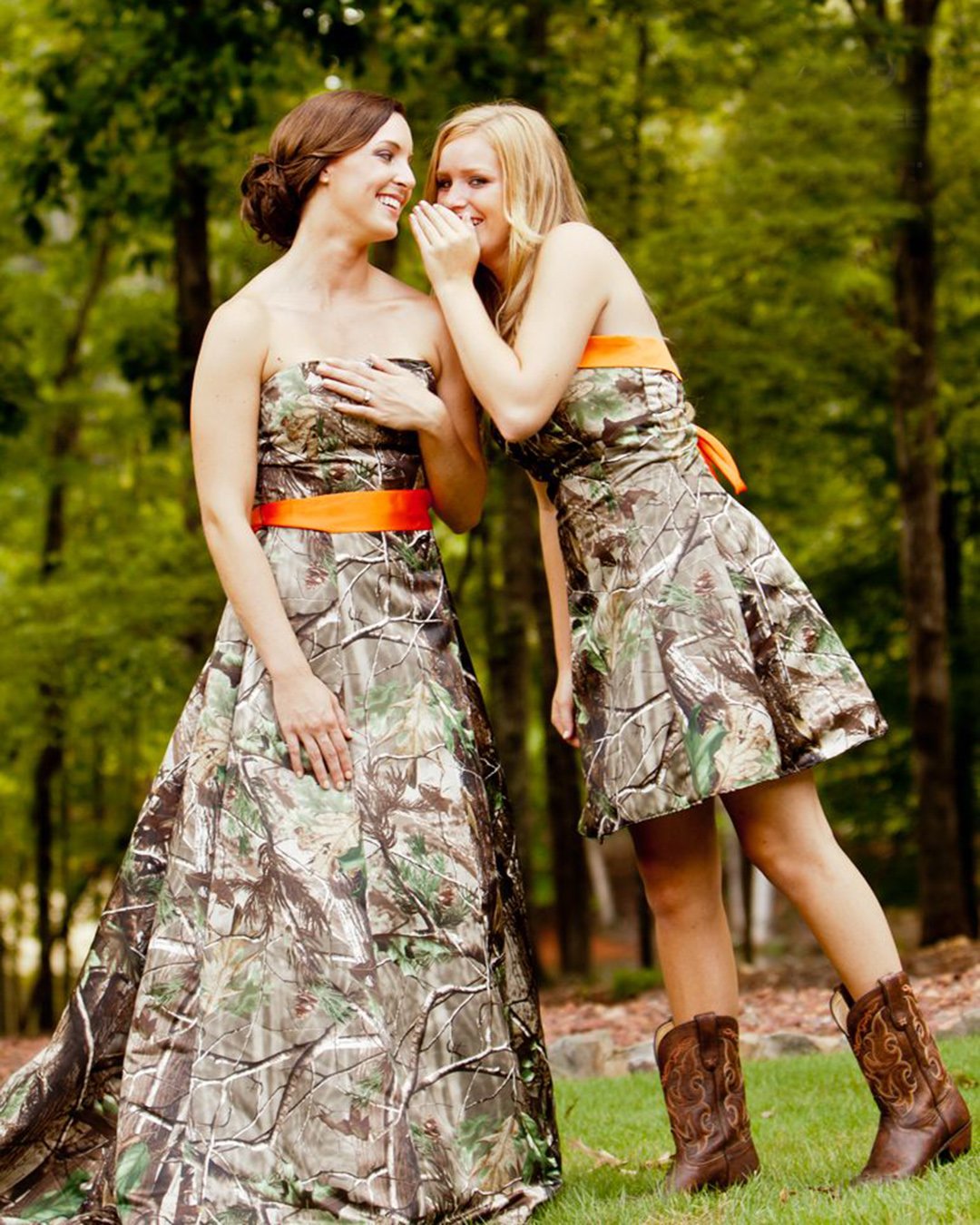 camo weddings