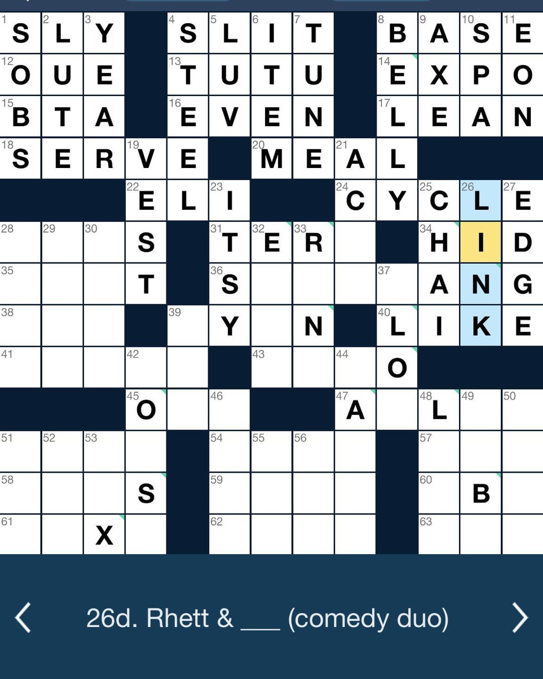 if not crossword clue