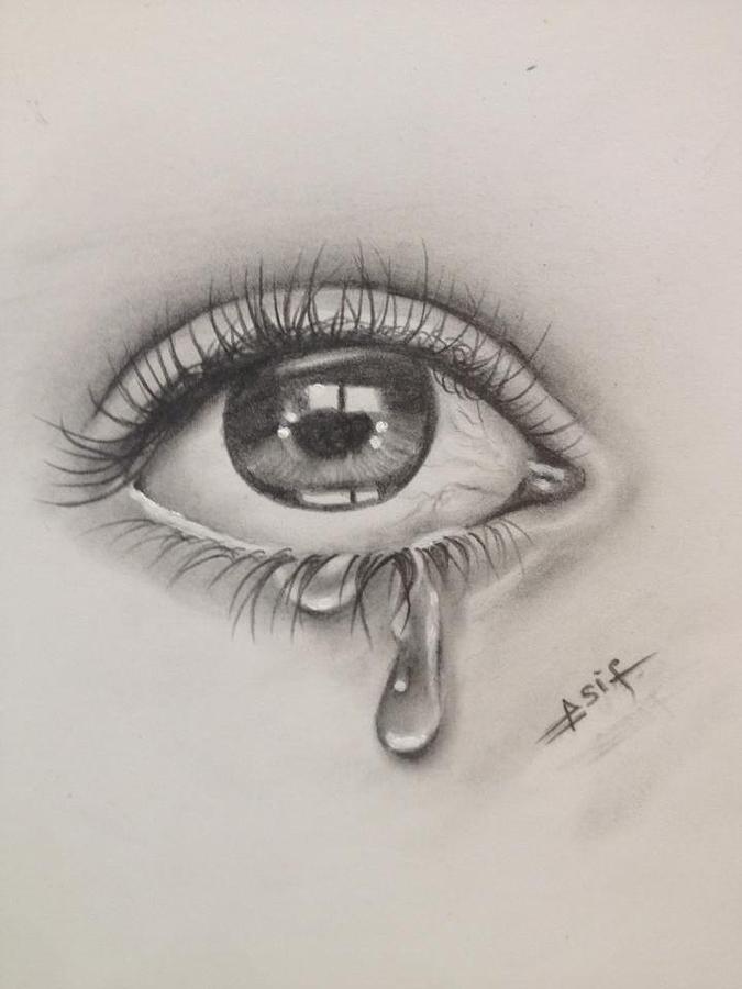 drawings of tears